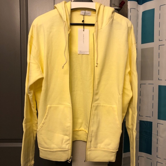 BNWT Sizes M (2) & L (3) - John Elliott Exposure Full Zip Terry Hoodie Solar - Picture 5 of 8